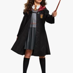 NWT, SIZE 7-8, wand Not included
Hermione Granger Costume, Official Harry Potter Wizarding World Outfit for Kids, Classic Child