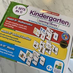 Kindergarten learning library