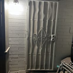 White Screen Door