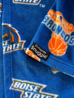BSU Boise State University Broncos Collegiate Snuggie One Size w/Sleeves