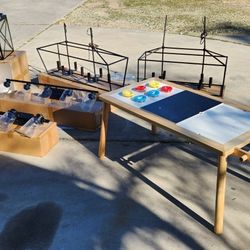 Various Light Fixtures,  Kids Tables. 