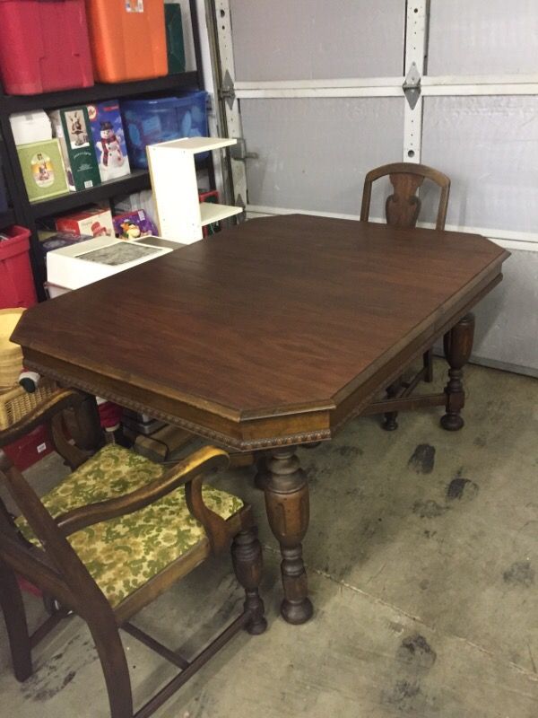 1910 1928 Carman Manufacturing Co Dining Room Table W Leaf 6 Chairs For In Woodinville Wa Offerup 1910 1928 Carman Manufacturing Co, Furniture Manufacturers Portland Oregon