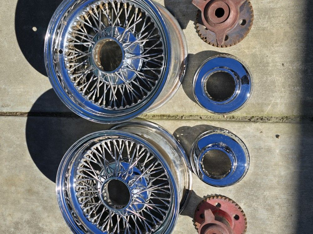 Zenith wire wheels for Sale in Manteca, CA - OfferUp