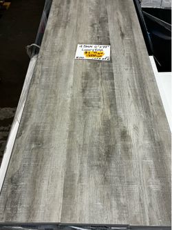 4.5mm 6”x49” Grey Vinyl flooring $1.75 sq ft