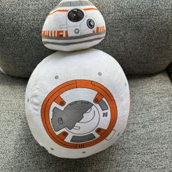 Star Wars BB-8 17” Jumbo Plushie With Rotating Head, From The Force Awakens 