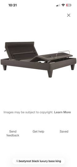 FREE – Beautyrest Black King Size Adjustable Base
