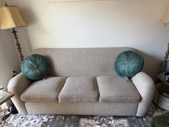 Beautiful Bouclé Sofa – $250