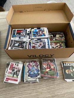 HUGE FOOTBALL CARD LOT NEW AND VINTAGE