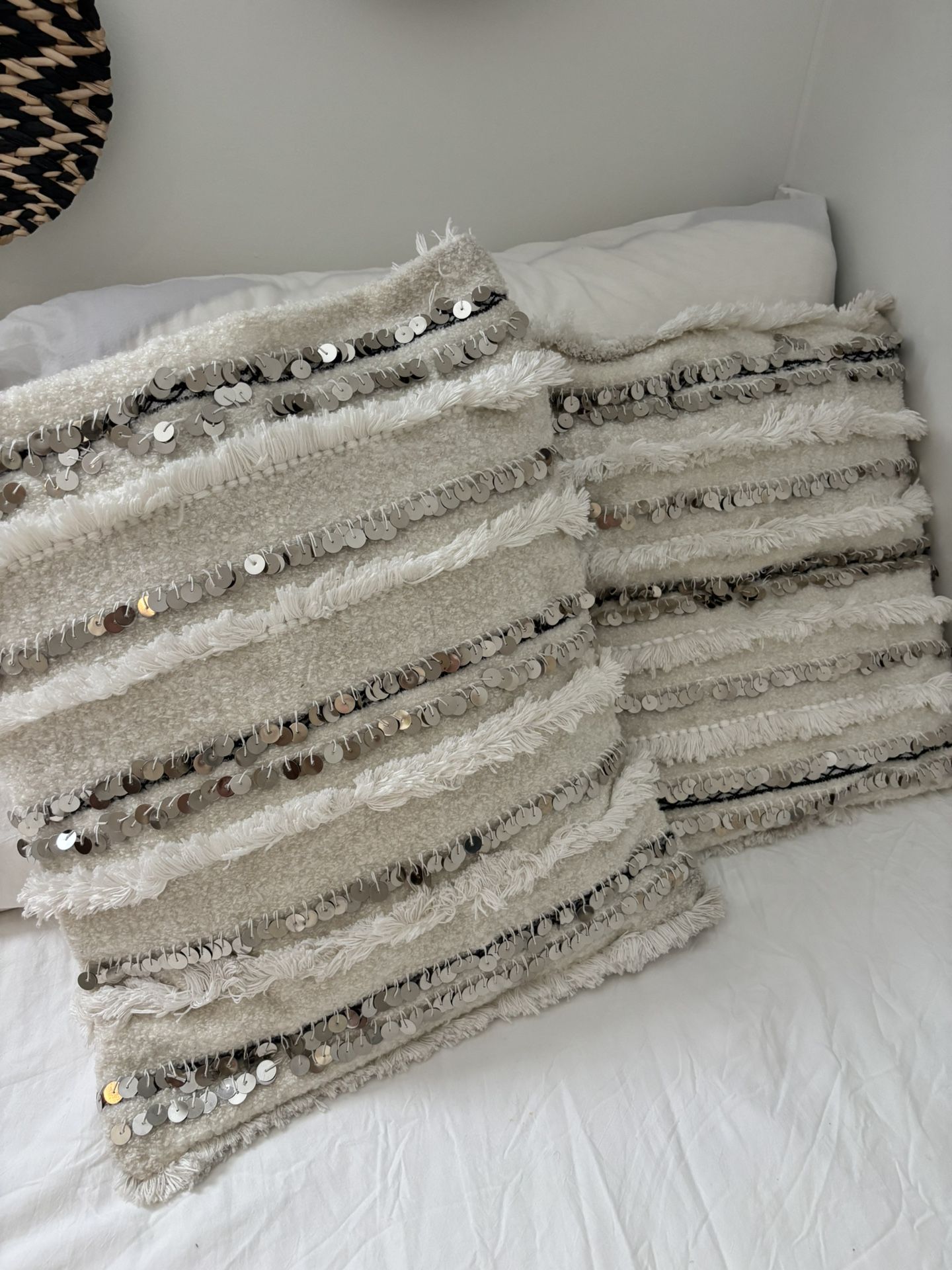 MOROCCAN WEDDING BLANKET & PILLOW