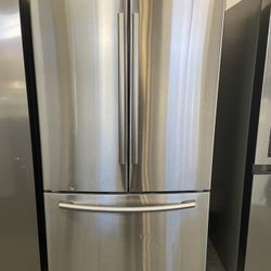 SAMSUNG STAINLESS FRENCH DOOR REFRIGERATOR 