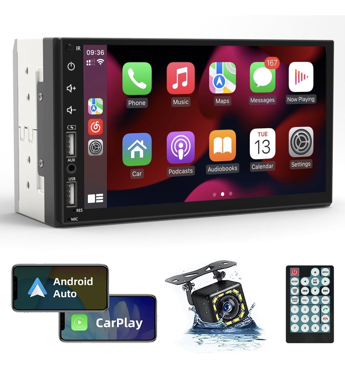 Double Din Car Stereo Radio