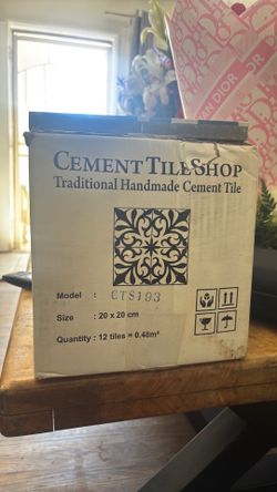Cement tile