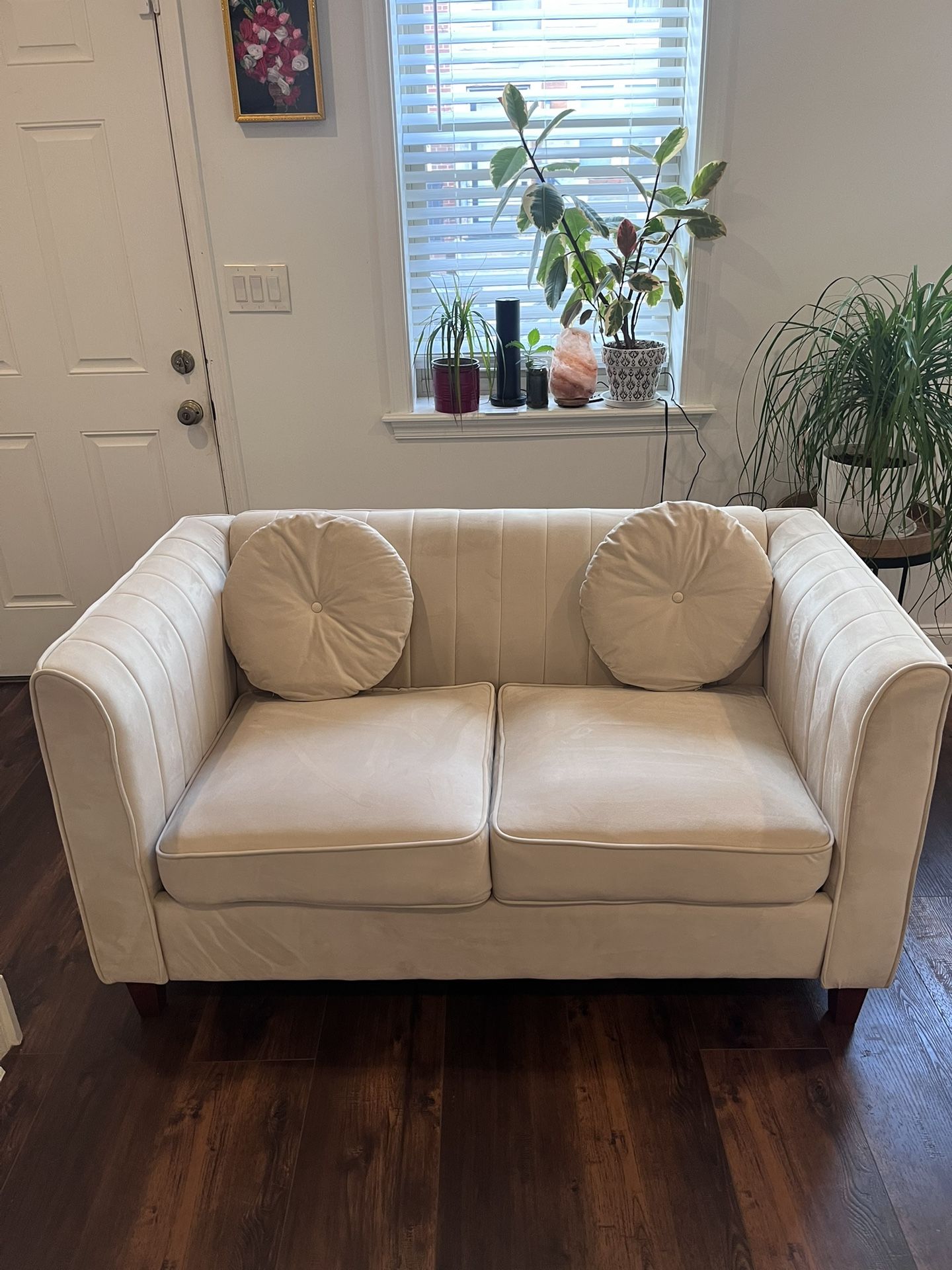 Velvet Loveseat