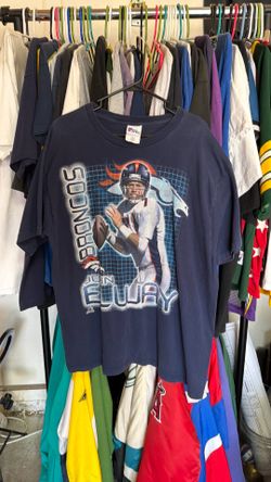 Vintage Denver Broncos John Elway tee