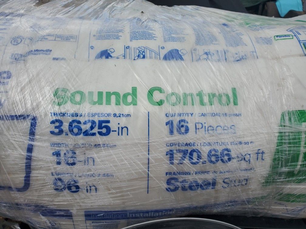 Sound Control 3.625 In Thickness 16 Pieces Steel Stud AU-397R11