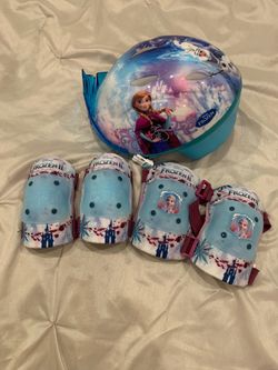 Frozen Helmet, Elbow and Knee Pads