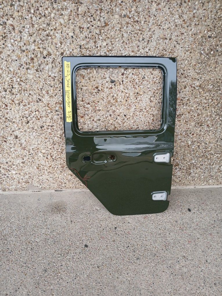 2018-22 Jeep Wrangler Right Back Door