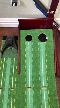 Wood Putting Mat