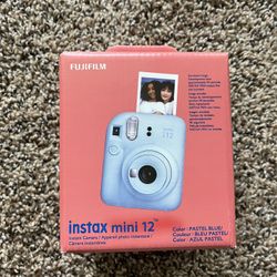 Fujifilm Instax Mini 12 Instant Film Camera - Pastel Blue