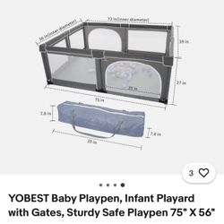 Baby Play Pen (Used)