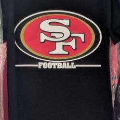 49ERS SHIRTS BLACK 