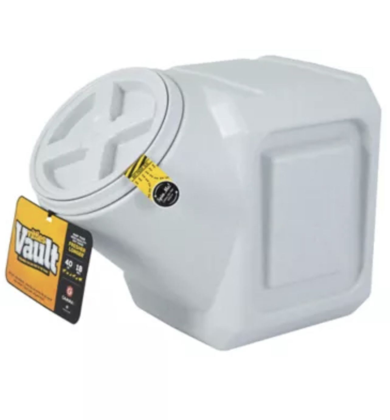 Vault by GAMMA2 Stackable Pet Food Container KEEP YOUR HIGH-QUALITY PET FOOD FRESHER LONGER  40lb/ 18kg