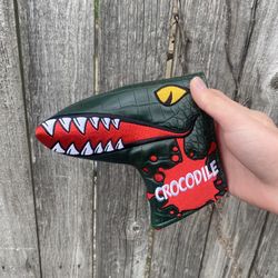 Crocodile Putter Headcover 