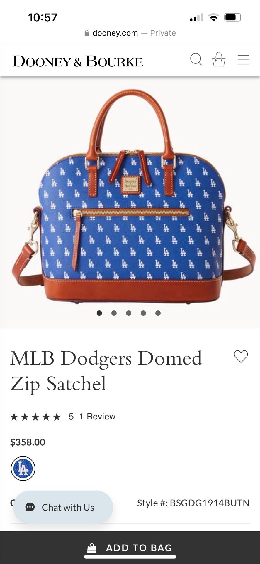 Dodgers Purse! Brand New