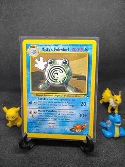 Pokemon 1999 misty s poliwhirl gym heroes lp