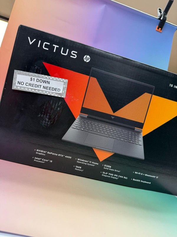 Hp Victus Gaming Laptop New - Pay $1 today and pay the rest later -