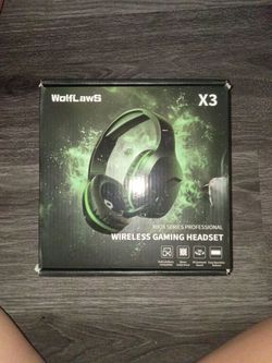 Wolf lawS X3 Wireless gaming headset