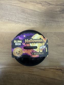 Halloween Mystery Squishy Dumpling Toy Blink Box
