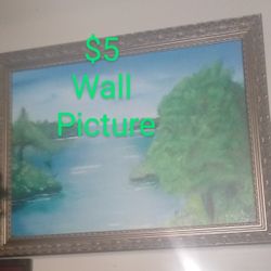 Beautiful Lake View -Wall Picture Painting