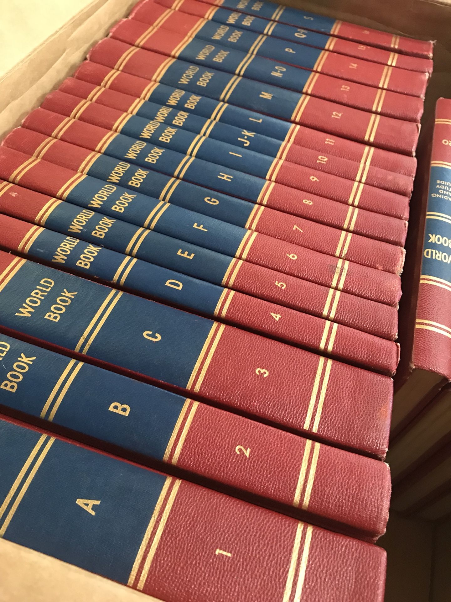 World Book Encyclopedia Complete Set 1960 (Vintage)