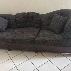 Free Sofa Used   good for the garage