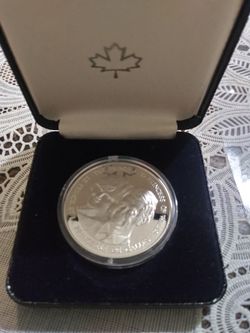 Prince and princesse silver coin