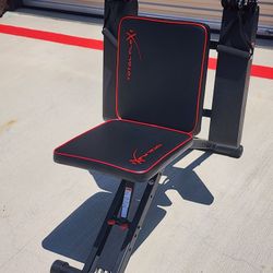 Total Flex L foldable home gym bench LIKE NEW!