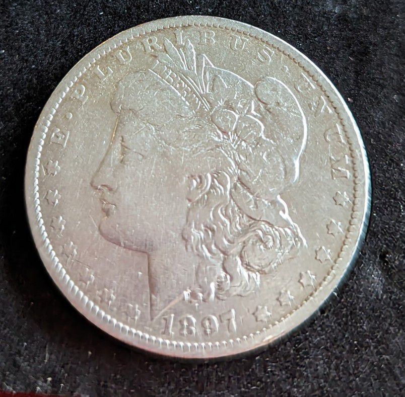1897 Morgan Silver Dollar 