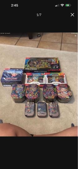 Pokémon TCG Collection – SEALED Boxes and Tins Lot