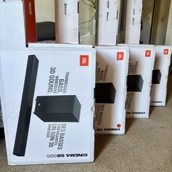 JBL Soundbar 3.1.2 Ch. Cinema SB595 Dolby Atmos Home Theater ~ 430 Watt Massive Bass w/ Wireless Subwoofer
