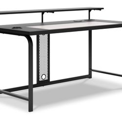 Home Office Desk or Gaming with Raised Monitor Stand 