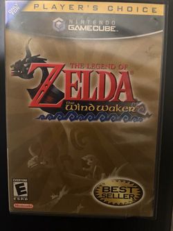 The legend of Zelda wind waker for GameCube