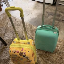 Kids Carryon Luggage (2 pieces)