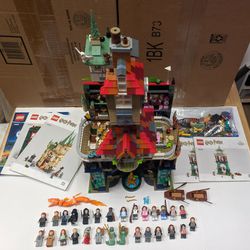 Lego Harry Potter Lot Including The Burrow, Ministry Of Magic And Others