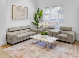 White coffee table