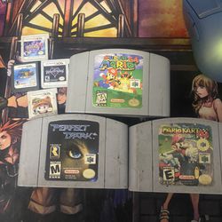 N64 and 3DS Games