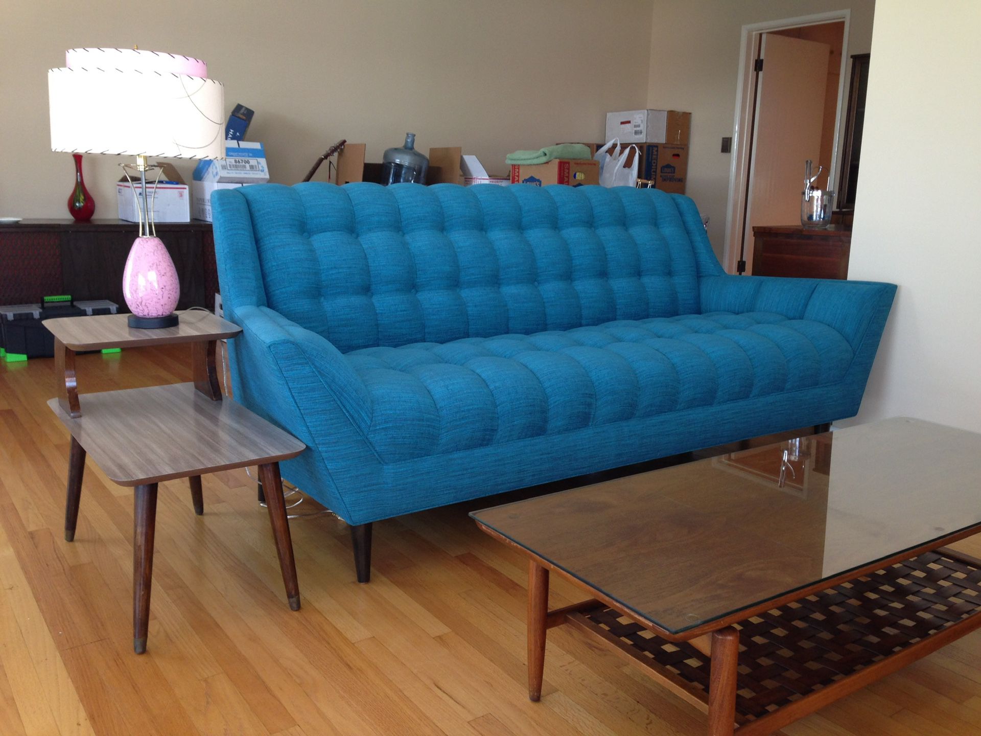 New Discontinued Thrive Modern/Mid-century Couch and Chair