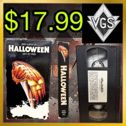 *CLASSIC* Halloween VHS Tape – Classic Horror Film