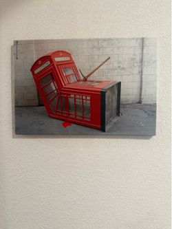 Banksy Canvas 12 x 18