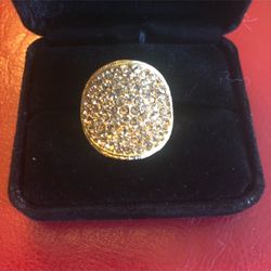 Ladies Goldstdin ring size 6, new with tags